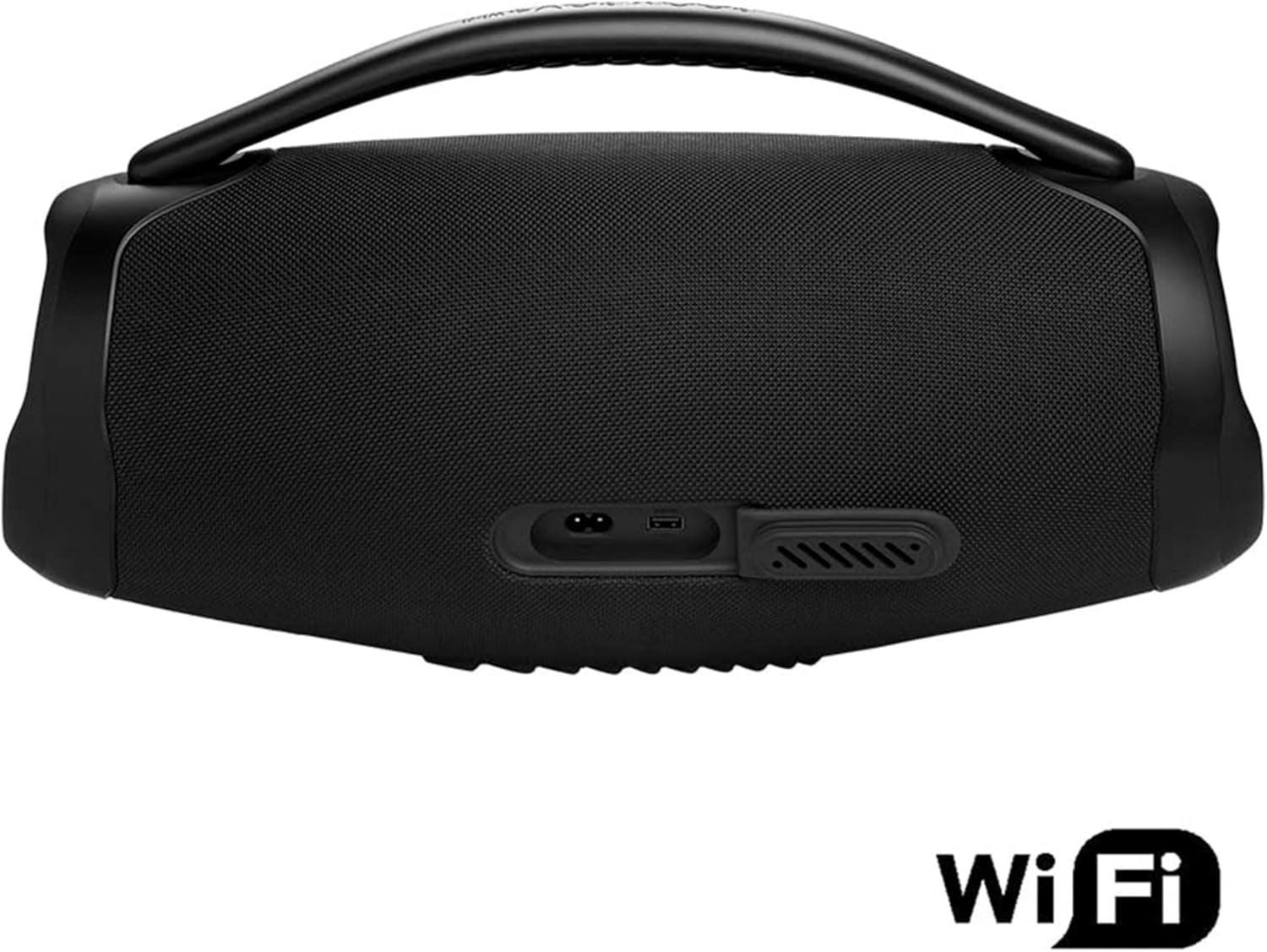 JBL Boombox 3 Wi-Fi Altavoz Bluetooth Inalámbrico, Resistente Al Agua Y Al Polvo IP67, Con Batería De Hasta 24 Horas De Duración, Negro, Enchufe EU (Tipo C)